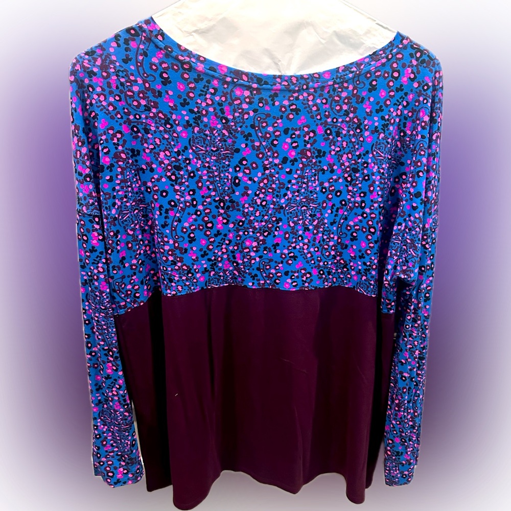 Lilly Pulitzer Luxletic Finn Top size XL